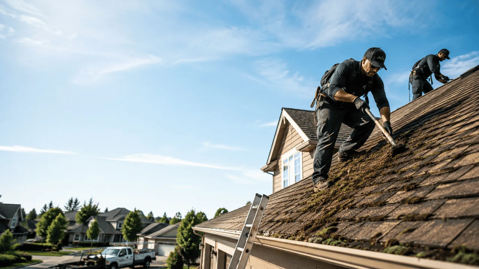 Roof Moss Removal in Dinwiddie, VA near me